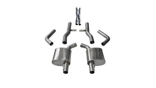 CORSA Xtreme Cat-Back Exhaust (REAR): Dodge Charger / Chrysler 300 5.7L HEMI (15-24)