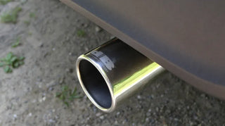 CORSA Touring Axle-Back Exhaust Polished Tips (REAR): Jeep Wrangler JL 2018-2024 2.0L/3.6L