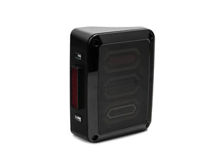 Raxiom LED Tail Lights Black Housing (REAR): Fits Most Jeep Wrangler Models (2007-2018)