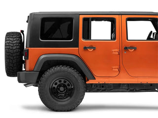 Raxiom LED Tail Lights Black Housing (REAR): Fits Most Jeep Wrangler Models (2007-2018)