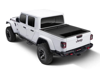 Roll-N-Lock M-Series Retractable Tonneau Cover: Jeep Gladiator (18-26) w/ Trail Rail - 5ft Bed