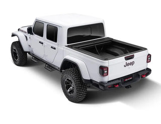 Roll-N-Lock M-Series Retractable Tonneau Cover: Jeep Gladiator (18-26) w/ Trail Rail - 5ft Bed