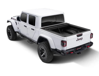 Roll-N-Lock M-Series Retractable Tonneau Cover: Jeep Gladiator (18-26) w/ Trail Rail - 5ft Bed