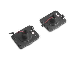 Raxiom Axial Series Smoked LED Side Marker Lights: Fits Most Jeep Wrangler Models (2007-2018)