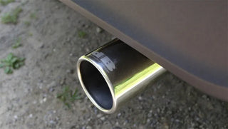 CORSA Sport Axle-Back Exhaust (REAR): Jeep Wrangler JL (18-26) 2.0L I4 / 3.6L V6 - Polished