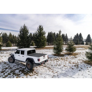 BAK Revolver X4s Hard Rolling Truck Bed Cover 5ft (REAR): Jeep Gladiator (18-26) - Matte Black