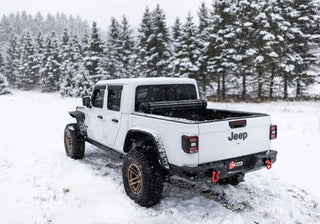 BAK Revolver X4s Hard Rolling Truck Bed Cover 5ft (REAR): Jeep Gladiator (18-26) - Matte Black
