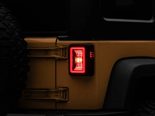 Raxiom JL Style LED Tail Lights (REAR): Jeep Wrangler 2007-18