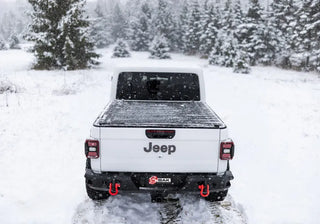 BAK Revolver X4s Hard Rolling Truck Bed Cover 5ft (REAR): Jeep Gladiator (18-26) - Matte Black