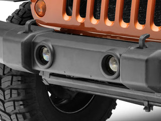 Raxiom Axial Series LED Fog Lights (FRONT): Fits Most Jeep Wrangler JK/JL Models (2007-2026)