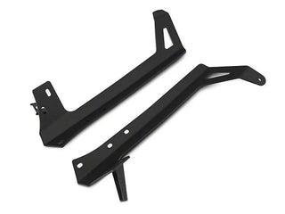 Raxiom 50" LED Light Bar Windshield Mount w/ Aux Bracket: Jeep Wrangler 2007-18