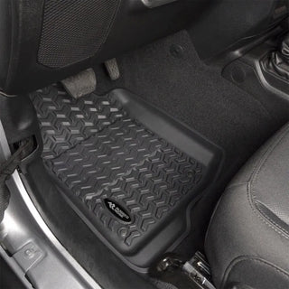 Rugged Ridge All Terrain Floor Liner Kit (F&R): Jeep Gladiator (18-26) - Black