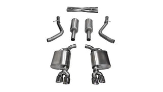 Corsa Xtreme Cat-Back Exhaust System (Polished Tips): Dodge Challenger 5.7L Hemi 2015 - 2016