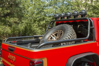 Rugged Ridge Bed Mount Spare Tire Carrier: Fits Most Jeep Gladiator Models (2018-2026)