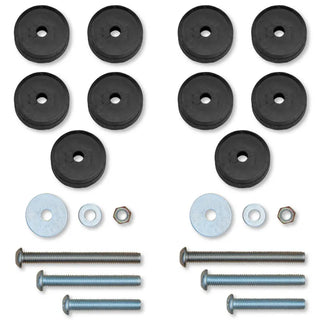Rock Krawler Stackable Bump Stop Kit (F&R): Jeep Wrangler JK/JKU (07-18) / Wrangler TJ (97-06)