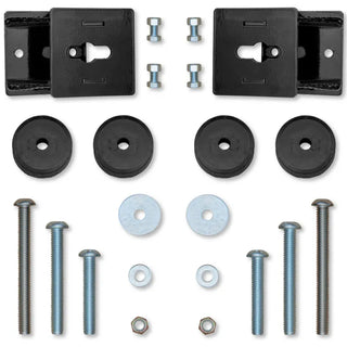 Rock Krawler Stackable Rear Bump Stops Kit (REAR): Jeep Wrangler (07-18)