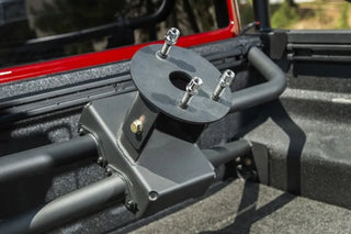 Rugged Ridge Bed Mount Spare Tire Carrier: Fits Most Jeep Gladiator Models (2018-2026)