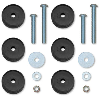 Rock Krawler Stackable Bump Stop Kit (F&R): Jeep Wrangler (07-18)