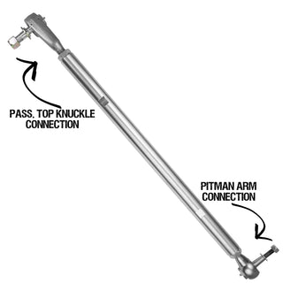 Rock Krawler Front Top Mount Drag Link (FRONT): Jeep Wrangler (07-18)