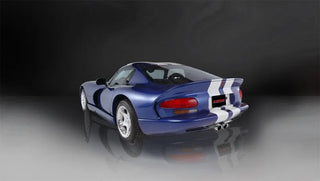 Corsa Sport Cat-Back Exhaust System (Polished Tips): Dodge Viper 8.0L V10 1996 - 2002 (GTS & RT/10)
