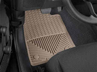 WeatherTech Front Rubber Mats: Jeep Wrangler / Gladiator (07-26) - Tan