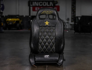 PRP Seats EnduroTrek Reclining Suspension Seats Kit (PAIR): Jeep Wrangler JK/JLU (2007-18) - Black