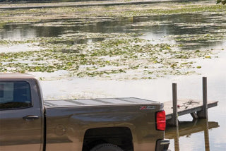 BAK BAKFlip FiberMax Aluminum Hard Folding Truck Bed Cover: Jeep Gladiator (18-26)