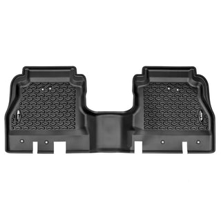 Rugged Ridge Rear Floor Liner - Black: Fits Most Jeep Gladiator Models (2018-2026)
