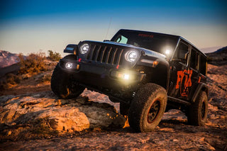 FOX Factory Series Gen2 2.0in Travel 10in Ext Front Bump Stop IFP (FRONT): Jeep Wrangler / Gladiator