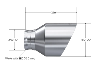 MBRP Exhaust Tips (Polished): Dodge Charger (15-23) & Durango (18-25) 6.4L 392 & 6.2L Hellcat