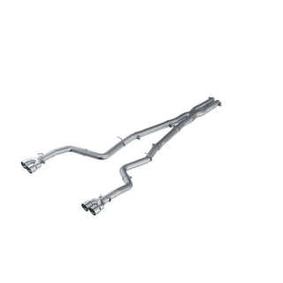 MBRP Cat Back Exhaust System (Race Profile, Polished Tips): Dodge Challenger 5.7L Hemi 2015 - 2016