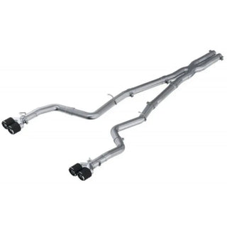 MBRP Race Profile Cat Back Exhaust (REAR): Dodge Challenger 5.7L Hemi (15-16) w/ Carbon Tips