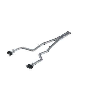 MBRP Race Profile Cat Back Exhaust (REAR): Dodge Challenger 5.7L Hemi (15-16) w/ Carbon Tips