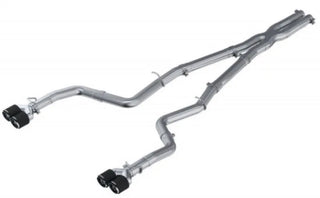 MBRP Race Profile Cat Back Exhaust (REAR): Dodge Challenger 5.7L Hemi (15-16) w/ Carbon Tips