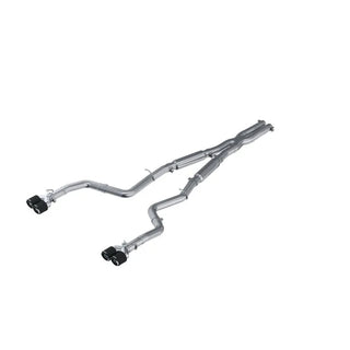 MBRP Street Profile Cat Back Exhaust (REAR): Dodge Challenger 5.7L Hemi (15-23) w/ Carbon Tips