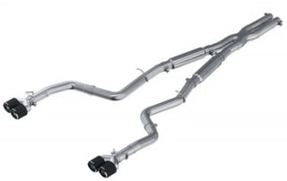 MBRP Street Profile Cat Back Exhaust (REAR): Dodge Challenger 5.7L Hemi (15-23) w/ Carbon Tips