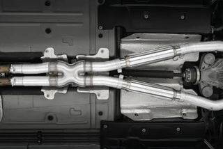 MBRP Street Profile Cat Back Exhaust (REAR): Dodge Challenger 5.7L Hemi (15-23) w/ Carbon Tips