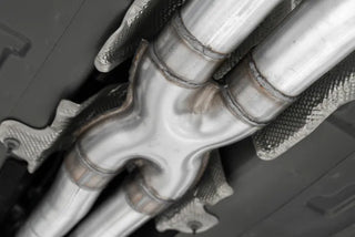 MBRP Street Profile Cat Back Exhaust (REAR): Dodge Challenger 5.7L Hemi (15-23) w/ Carbon Tips