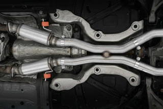 MBRP Cat Back Exhaust System (Polished Tips, Aluminized): Jeep Grand Cherokee 6.4L SRT 2012 - 2021