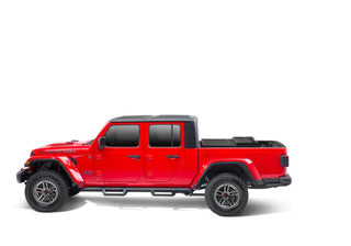 Extang Solid Fold 2.0 Hard Tri-Fold Truck Bed Cover: Jeep Gladiator (18-26) w/ Rail System - Black