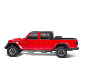 Extang Solid Fold 2.0 Hard Tri-Fold Truck Bed Cover: Jeep Gladiator (18-26) w/ Rail System - Black