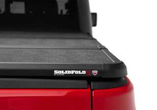 Extang Solid Fold 2.0 Hard Tri-Fold Truck Bed Cover: Jeep Gladiator (18-26) w/ Rail System - Black