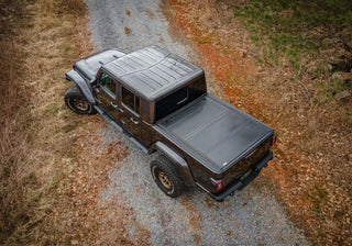 UnderCover Armor Flex Hard Folding Bed Cover 5ft (FITS) Matte Black: Jeep Gladiator (18-26)