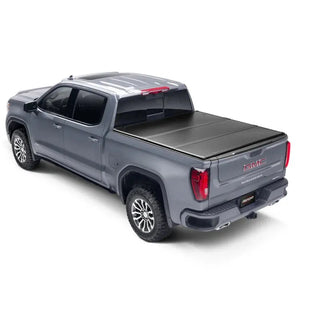 Undercover Triad Hard Folding Truck Bed Cover: Jeep Gladiator (18-26) - Matte Black