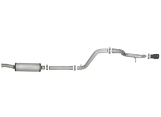 AFE MACH Force-Xp Hi-Tuck Cat-Back Exhaust System (Black Tip): Jeep Wrangler JL 3.6L V6 2018 - 2025