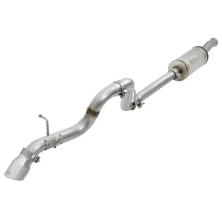 AFE MACH Force-Xp Axle-Back Hi-Tuck Exhaust System (Polished Tip): Jeep Wrangler JL 3.6L V6 2018 - 2025