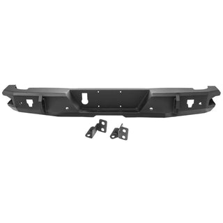 Rugged Ridge HD Series Steel Rear Bumper: Fits Most Jeep Gladiator Models (2018-2026) - Satin Black