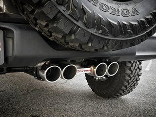 AFE Rebel Series Cat-Back Exhaust System (Polished Tips): Jeep Wrangler JL 3.6L V6 2018 - 2025