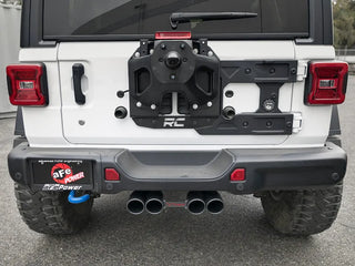 AFE Rebel Series Cat-Back Exhaust System (Black Tips): Jeep Wrangler JL 3.6L V6 2018 - 2025
