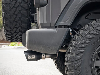 AFE Rebel Series Cat-Back Exhaust System (Black Tips): Jeep Wrangler JL 3.6L V6 2018 - 2025